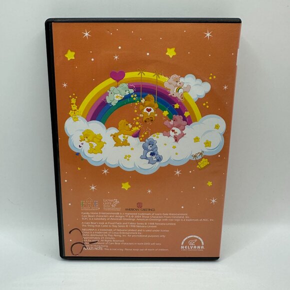 Care Bears DVD A Look At Food Facts And Fables The Thing That Came To Stay - Picture 2 of 4